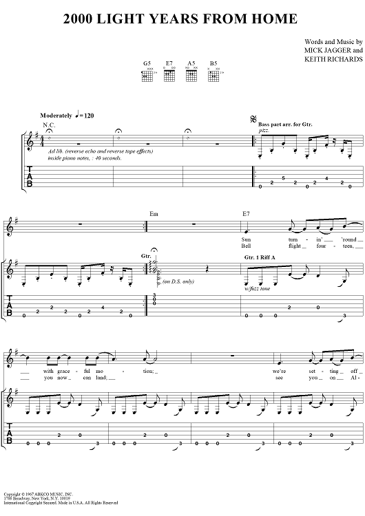 2000 Light Years from Home