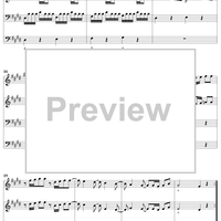 Quartet in E major - Full Score