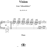 Albumblätter, No. 14: Vision