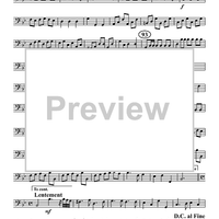 Royal Fireworks Suite - Trombone