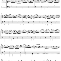 Flute Sonata no. 4 in C major (BWV1033)