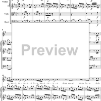 "Un marito, donne care", No. 12 from "La Finta Semplice", Act 2, K46a (K51) - Full Score