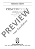 Concerto No. 2 F minor - Full Score