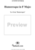 Humoresque No. 4 in F Major - from "Humoresques" - Op. 101 - B187