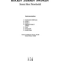 Rockin' Jammin' Swingin' - Score Cover