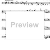 Duet No. 3 from 6 duets based on Hungarian Folk Songs - Cello