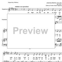 Treue Liebe Op. 7 No. 1