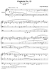 Fughetta No. 12 from "Twelve Fughettas", Op. 123a