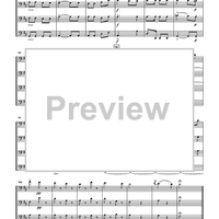 Mendelssohn Songs: Volume 1 for Cello Quartet - Score