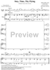 Stay, Time, Thy Flying - Piano Score