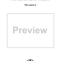 Serenade in D Minor, Op. 44, Movement 4 - Oboe 2