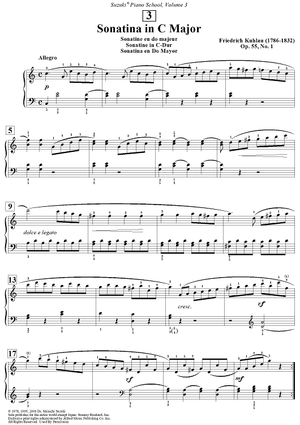 Sonatina in C Major - Op. 55, No. 1