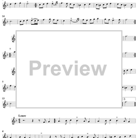 Suite No. 1 in F Major from "Pieces en Trio" Book 2 - Flute/Oboe/Violin 2