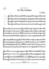 In the Garden - Score