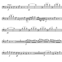 Piano Trio Bb Major D28 - Cello