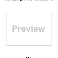 Ich hab gewart des Herren