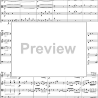 Quintet in C Major, Movement 1 - Score