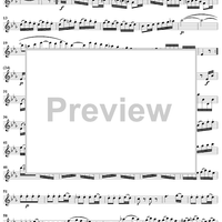 String Quintet No. 6 in E-flat Major, K614 - Violin 1