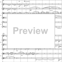 String Octet, Op. 20, Movement 1 - Score