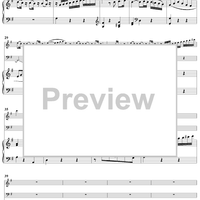 Piano Trio in D Minor K442 - Piano Score