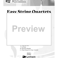 Easy String Quartets - Volume 1 - Score