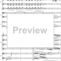 String Octet, Op. 20, Movement 2 - Score