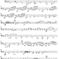 String Octet in E-flat Major, Op. 20 - Cello 2