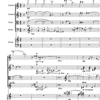 Piano Quintet - Score