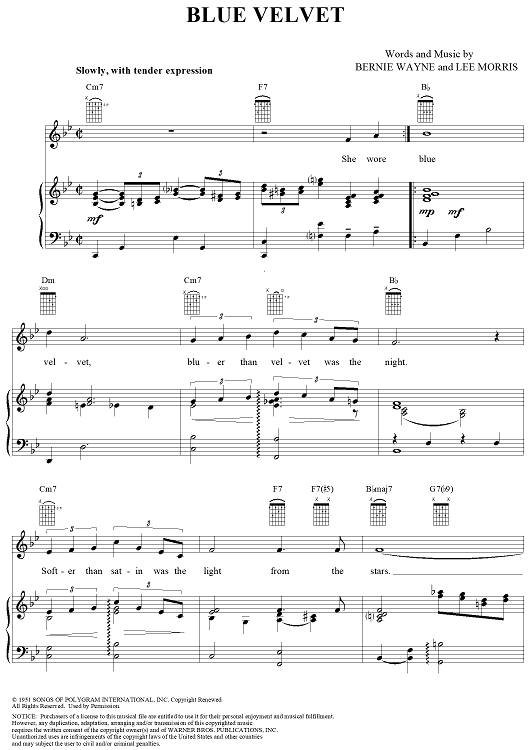 Blue Velvet