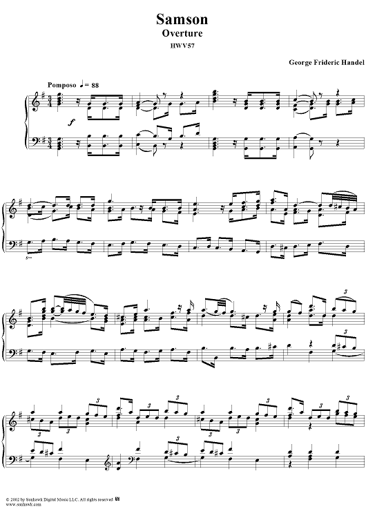 Samson: Overture