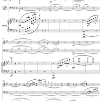 Piano Quintet in A Major - Piano Score