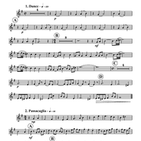 3 Short Pieces - Oboe