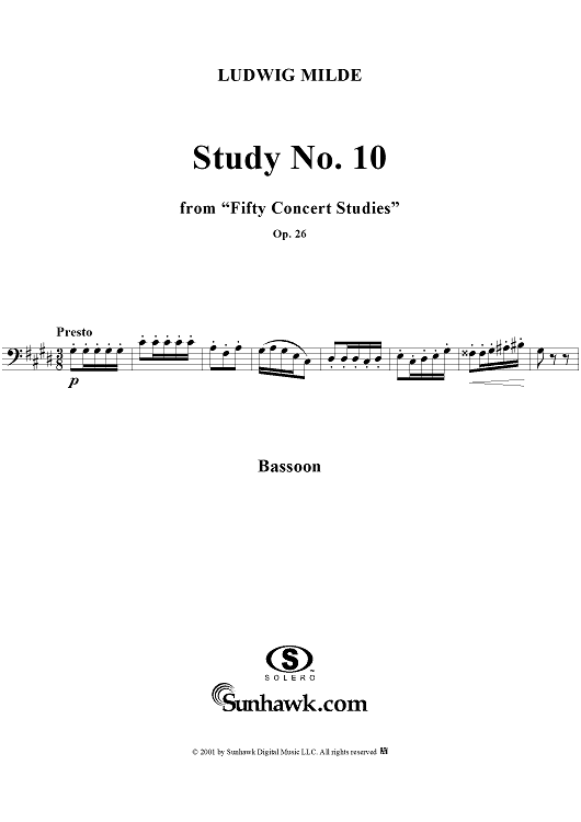 Concert Study No. 10