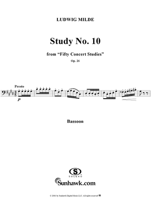 Concert Study No. 10