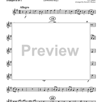 And the Glory of the Lord - Trumpet 1