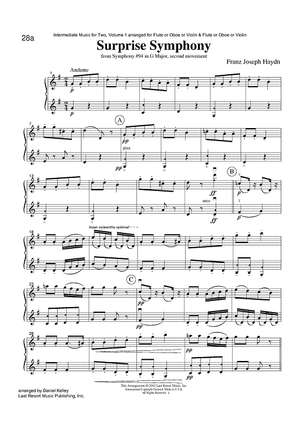 Surprise Symphony - from Symphony #94 in G Major, second movement