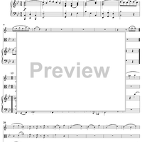 Clarinet Trio in E-flat Major - Piano Score