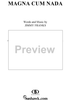 Magna Cum Nada