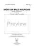 Night on Bald Mountain - Score