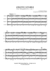 Andante Cantabile from "String Quartet No. 5, Op. 3" - Score