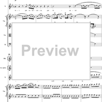 "Se tutti i mali miei", aria, K73p (K83) - Full Score