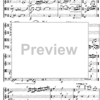 String Quartet No. 3 Op.18 - Score