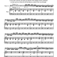 Moto Perpetuo (Perpetual Motion) - Piano Score