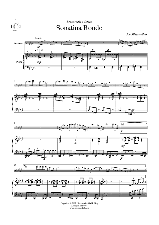 Sonatina Rondo - Piano Score