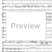 Piano Concerto No. 20 in D Minor, Movement 2 (K466) - Full Score