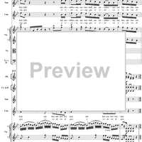 La Finta Giardiniera, Act 3, No. 27 "Du mich fliehen?" (Recitative/Duet) - Full Score