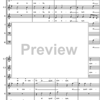 Tu es Petrus - Score