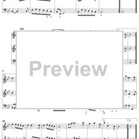 Suite No. 4 in B-flat Major  - From "Pièces en Trio" - Score