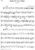 Sonata No. 3 in A Major - Violin