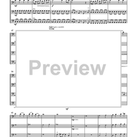 A Cello Christmas for Cello Quartet - Score